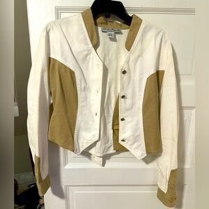 Country Style Blazer w/Shoulder Pads